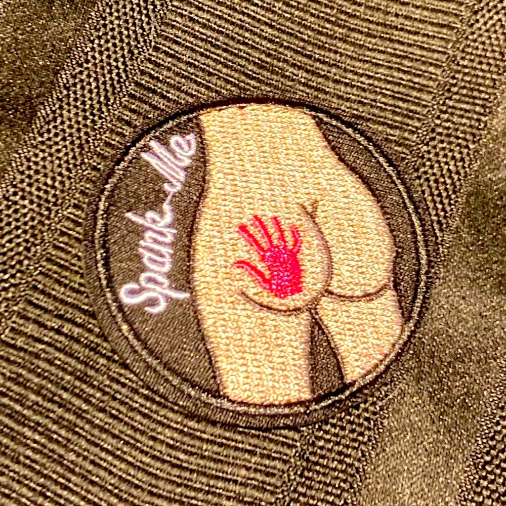 “Spank Me” Iron on patch